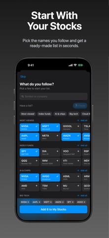 TickerTiles: Stock Dashboard Screenshot 9 of 10