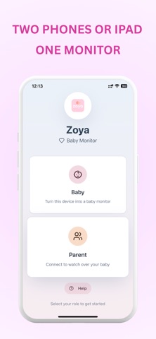 ZOYA Baby Monitor (Local Wifi) のスクリーンショット