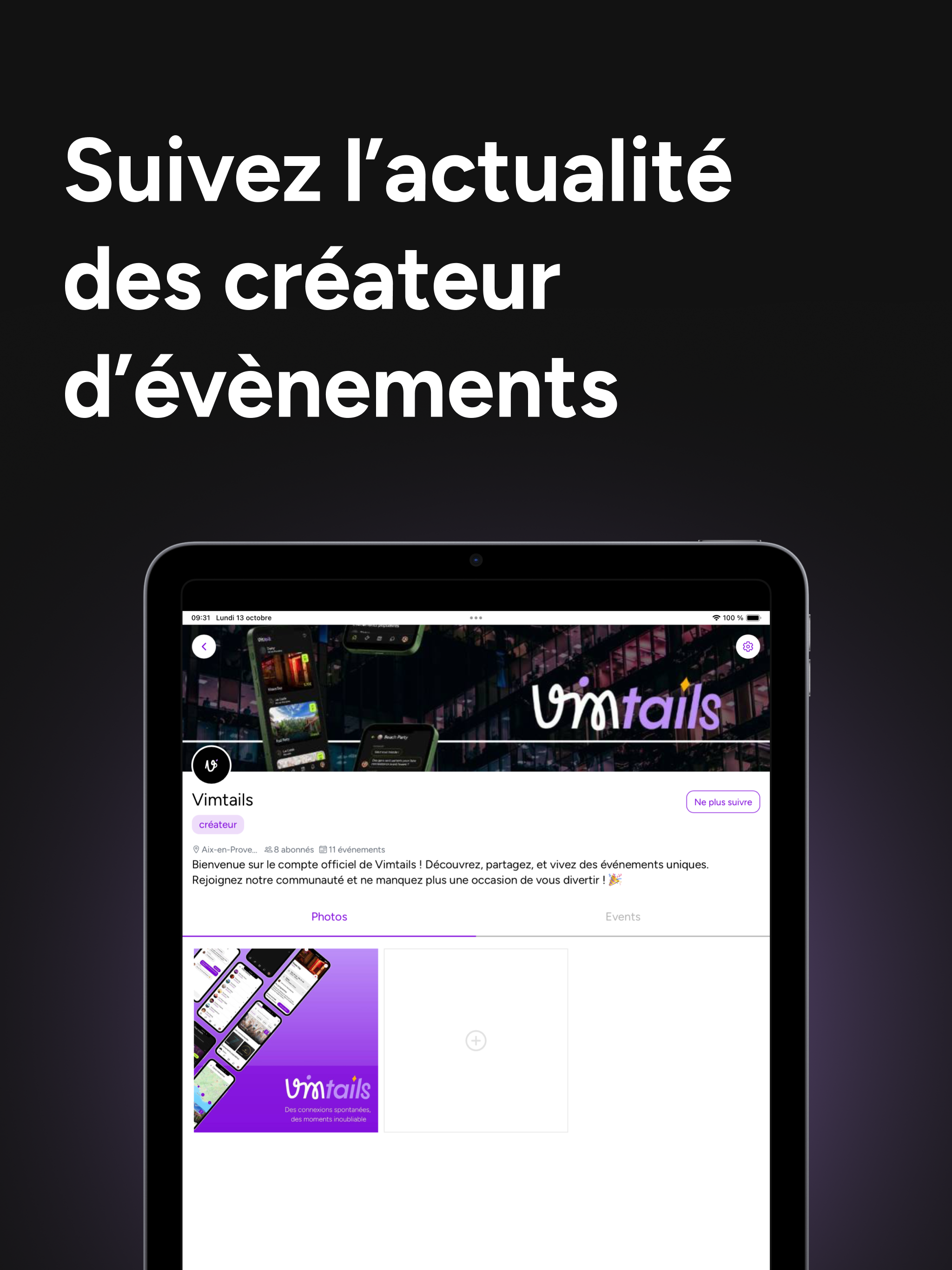 Vimtails Events