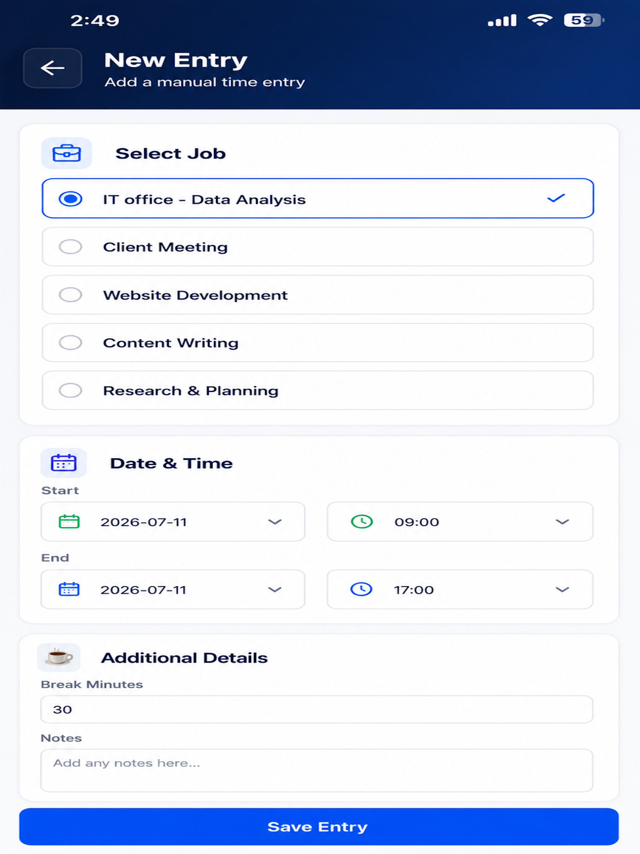 ClockWise: Work Time Tracker screenshot 12