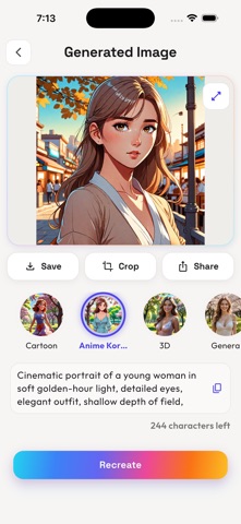 AI Image Generator – Arvello iPhone screenshot