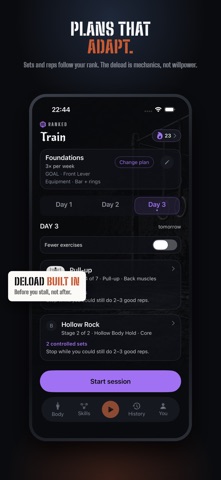 Calisthenics Skills – Ranked Screenshot 4 of 6