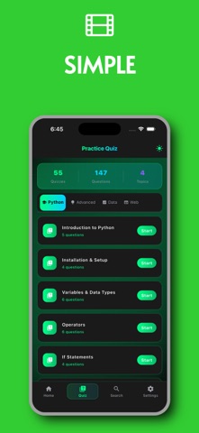 learnpythonapp screenshot