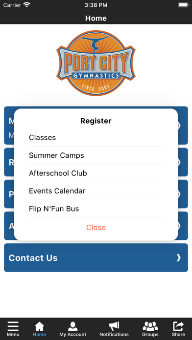 Port City Gymnastics Screenshot