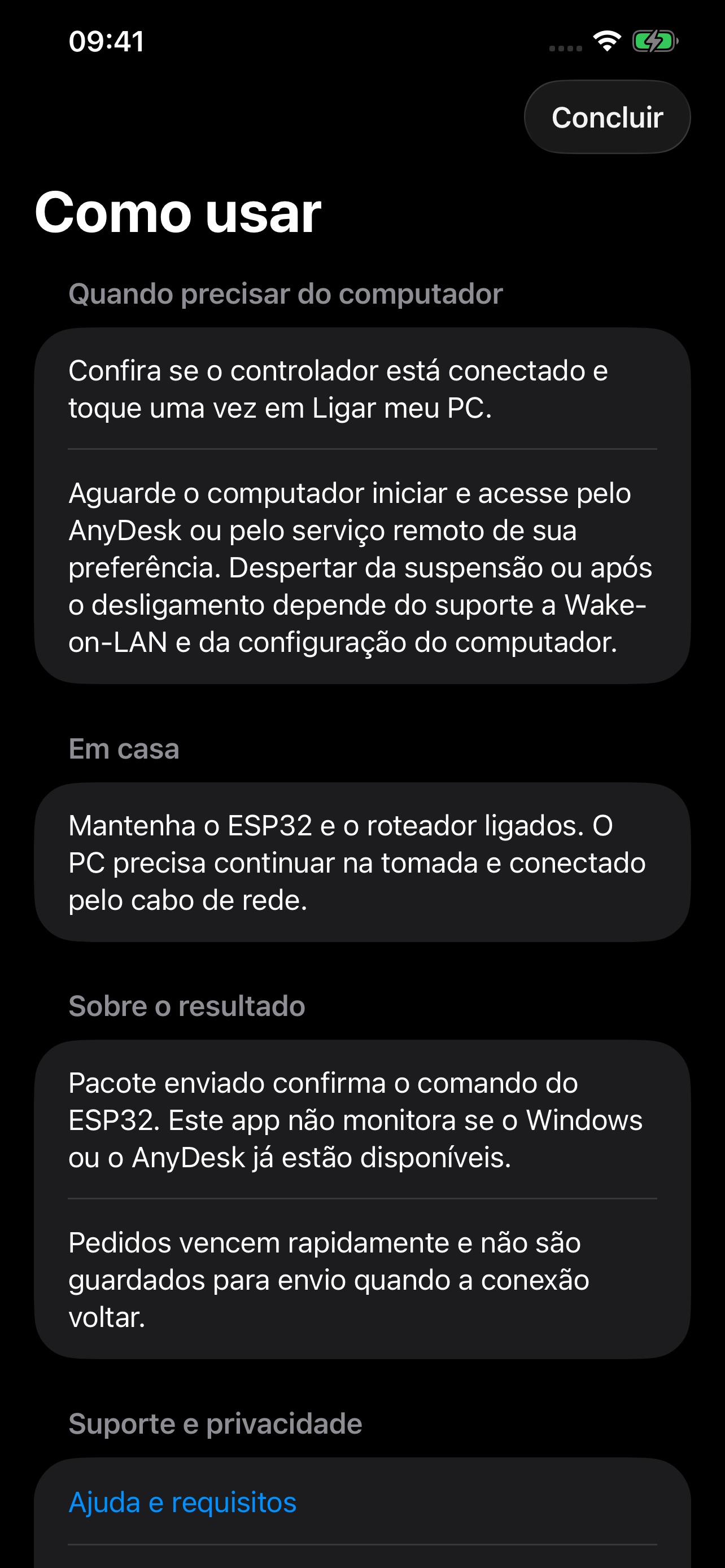 Screenshot 3 of Meu PC Remoto