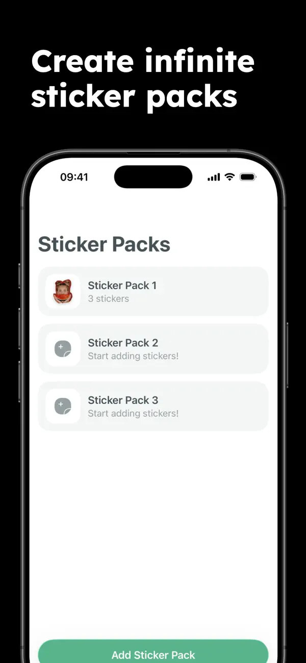 Screenshot #1 pour Sticker Creator Studio
