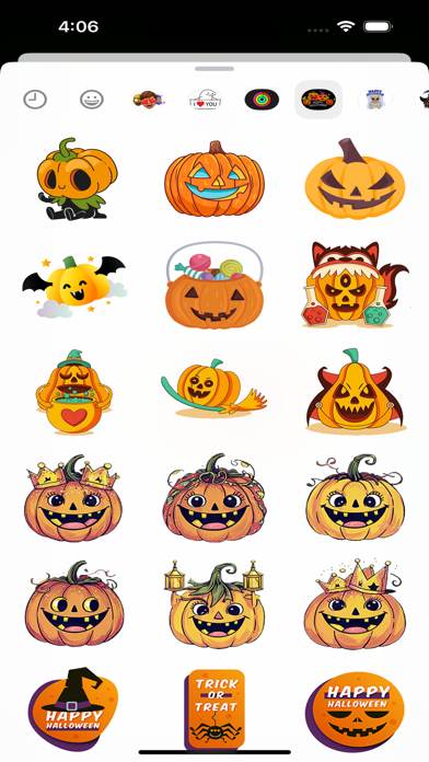 Screenshot #2 pour Haunted Pumpkin Emojis