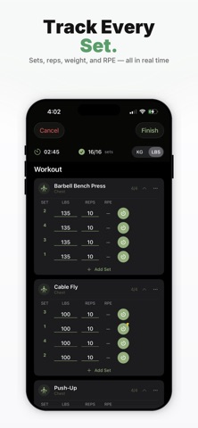Alignment - Fitness Tracking screenshot
