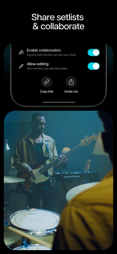 Moises: The Musician's App - Collaborative Setlists Management
