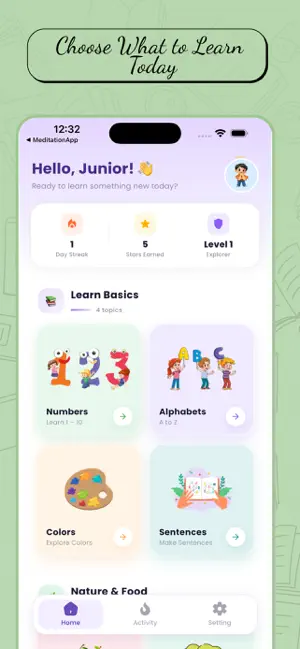 Learn ABC Kids: Animal Sounds screenshot 1