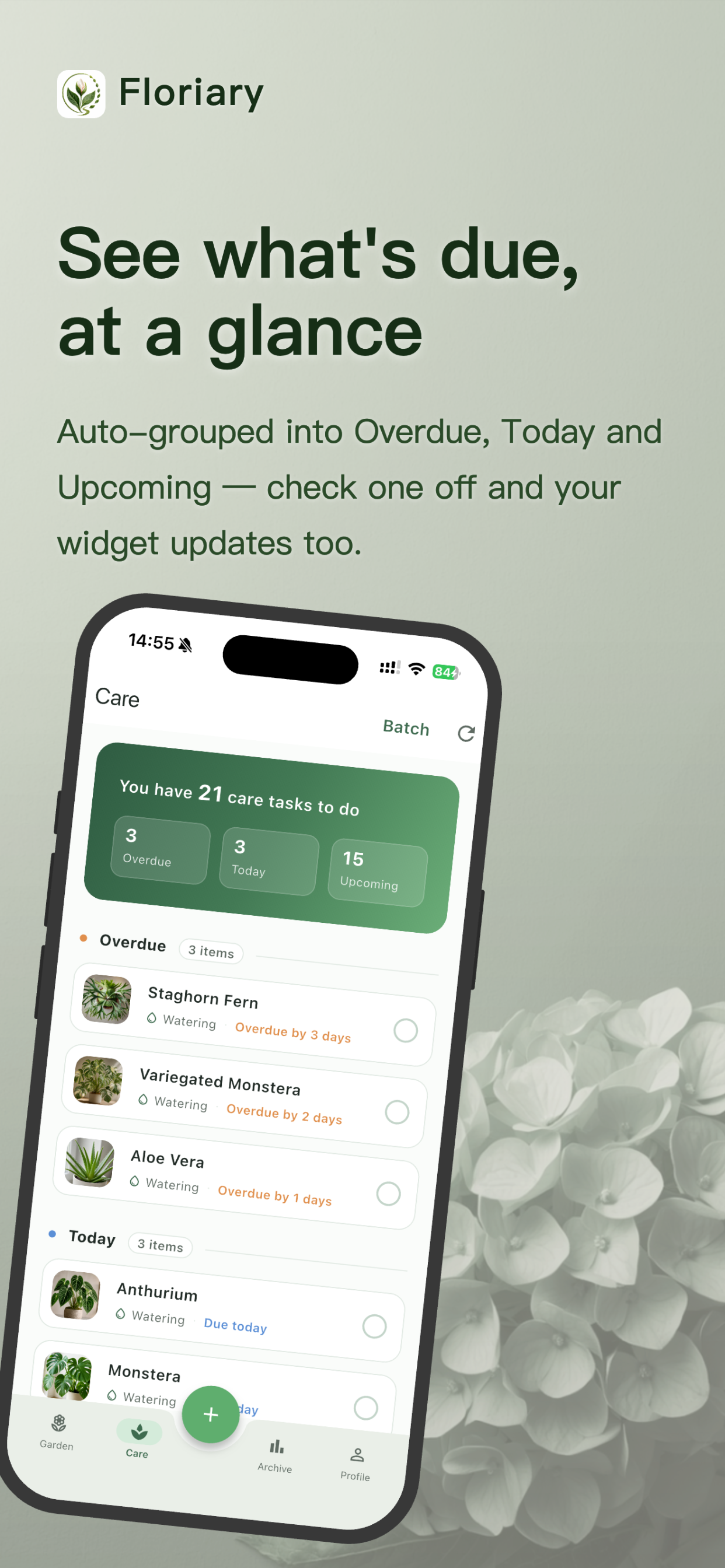 Floriary - Plant Care Journal screenshot 3