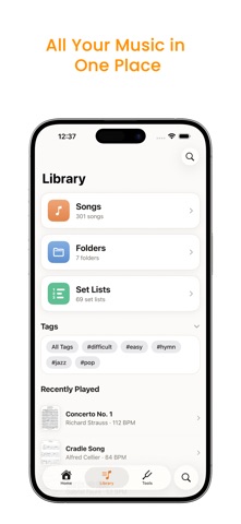 Music Folder: Sheet Music PDF iPhone screenshot