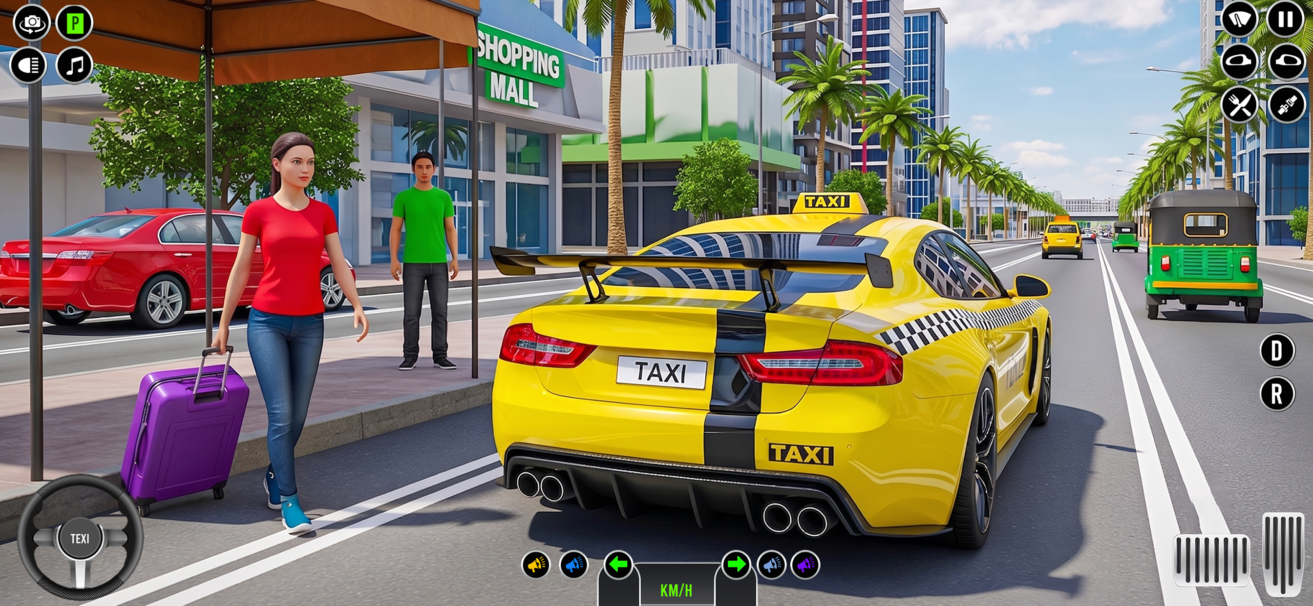 Taxi Driver: Car Driving Sim screenshot 3