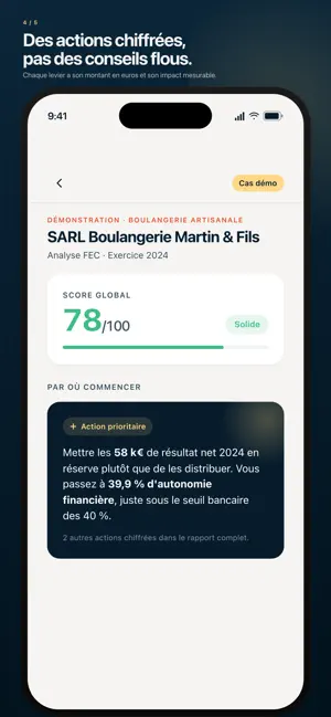 Heelio Decode : analyse PME screenshot 3