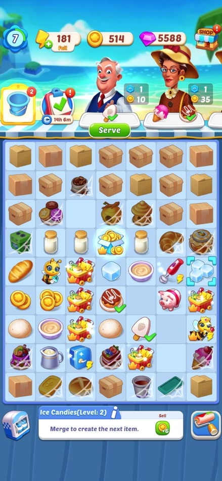 #5. Sweet Street: Merge Cake Shop (iOS) 来自: Skilljoy, LLC