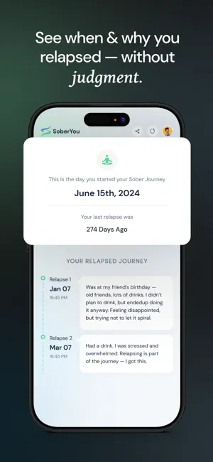 SoberYou: Quit Any Addiction screenshot 2