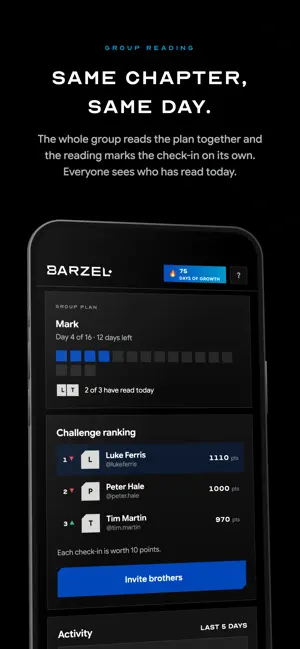 Barzel: Daily Verse for Men screenshot 4