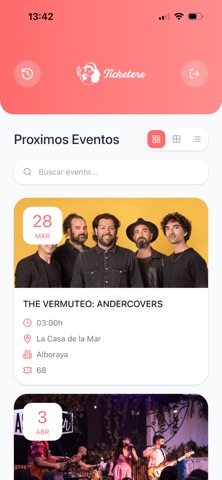 Ticketere Eventos screenshot