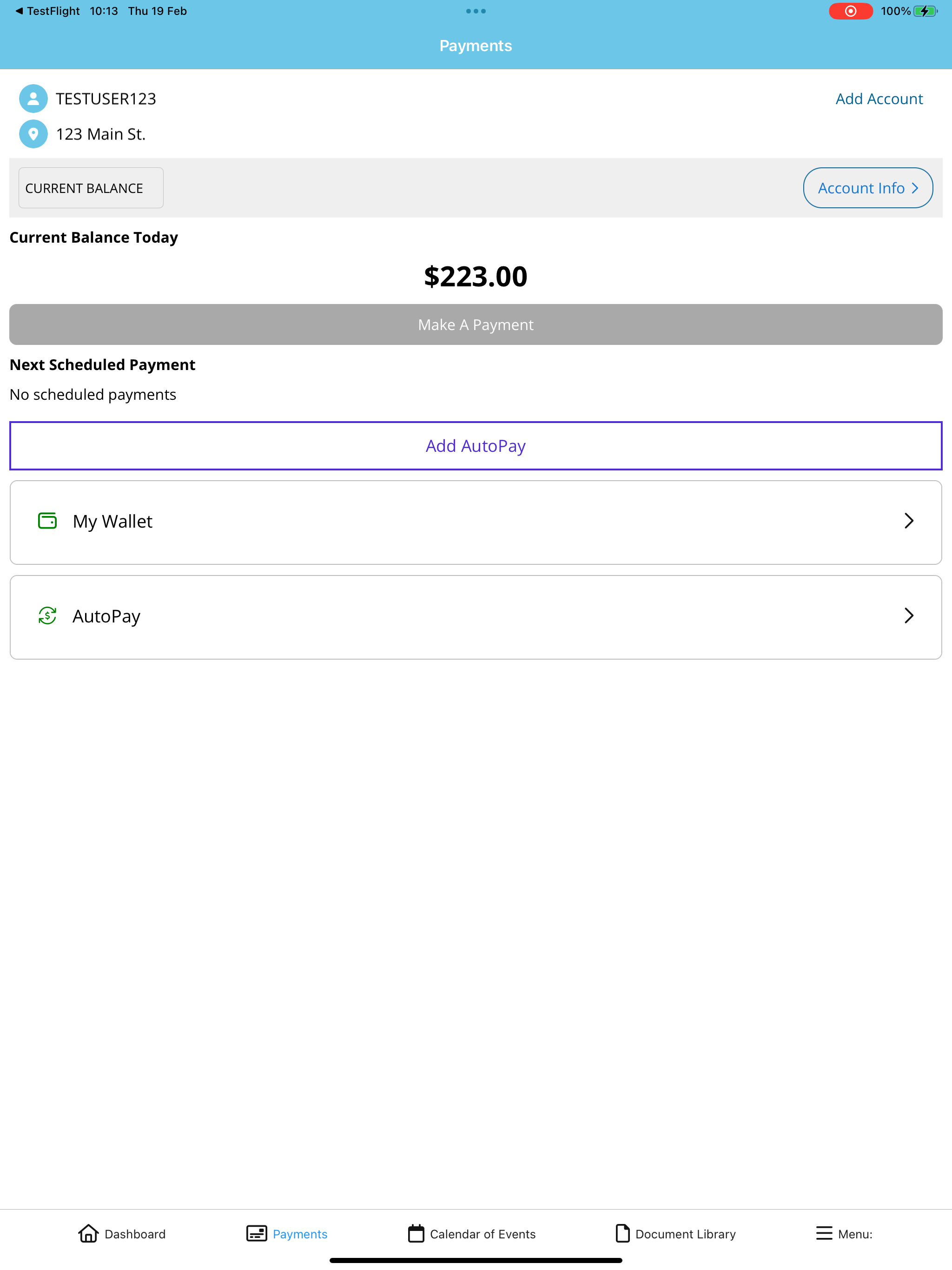 Cusick Association Portal