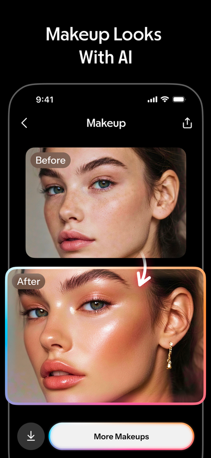 Hairify - AI Hairstyle Try On 的 App Store 截图 10