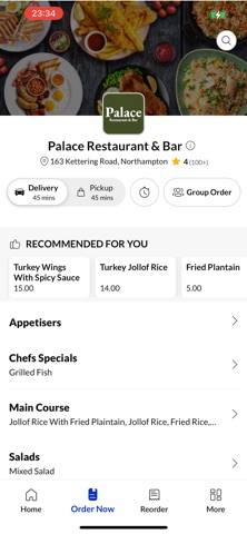 Palace Restaurant & Bar Screenshot 2 of 4