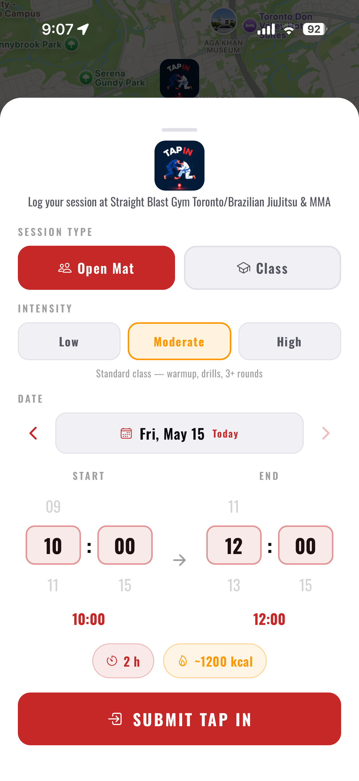 TapIn Jiujitsu screenshot 8