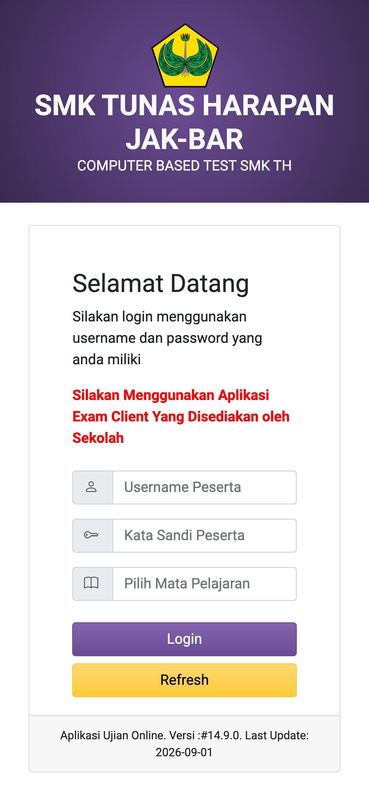 Screenshot 1 of SMK TUNAS HARAPAN JAKBAR