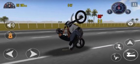 Crazy Moto Wheelie Bike 3D screenshot
