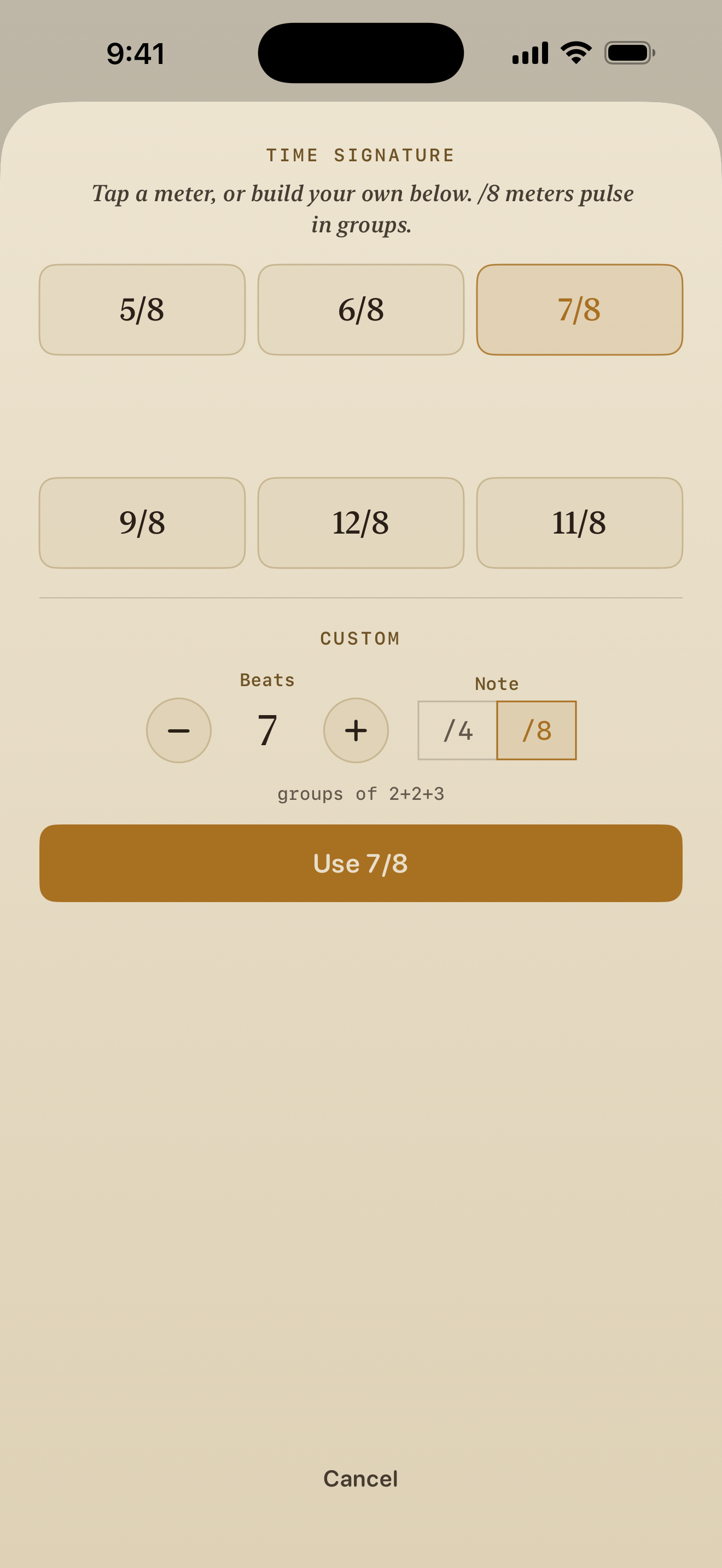 BassEducation Metronome screenshot 8