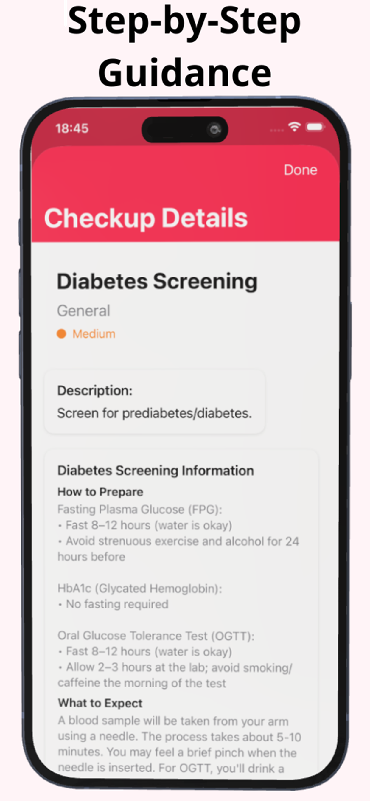 Ona: Health Checkup Tracker