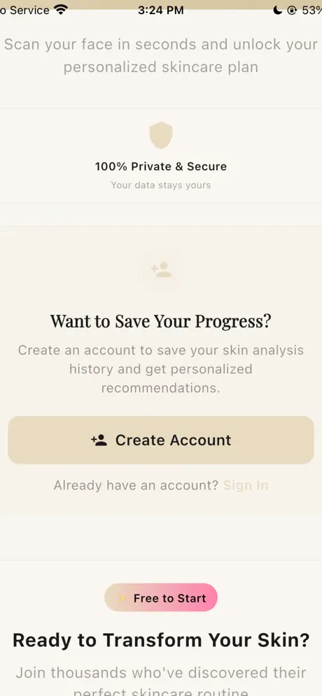 Skinera AI screenshot 2