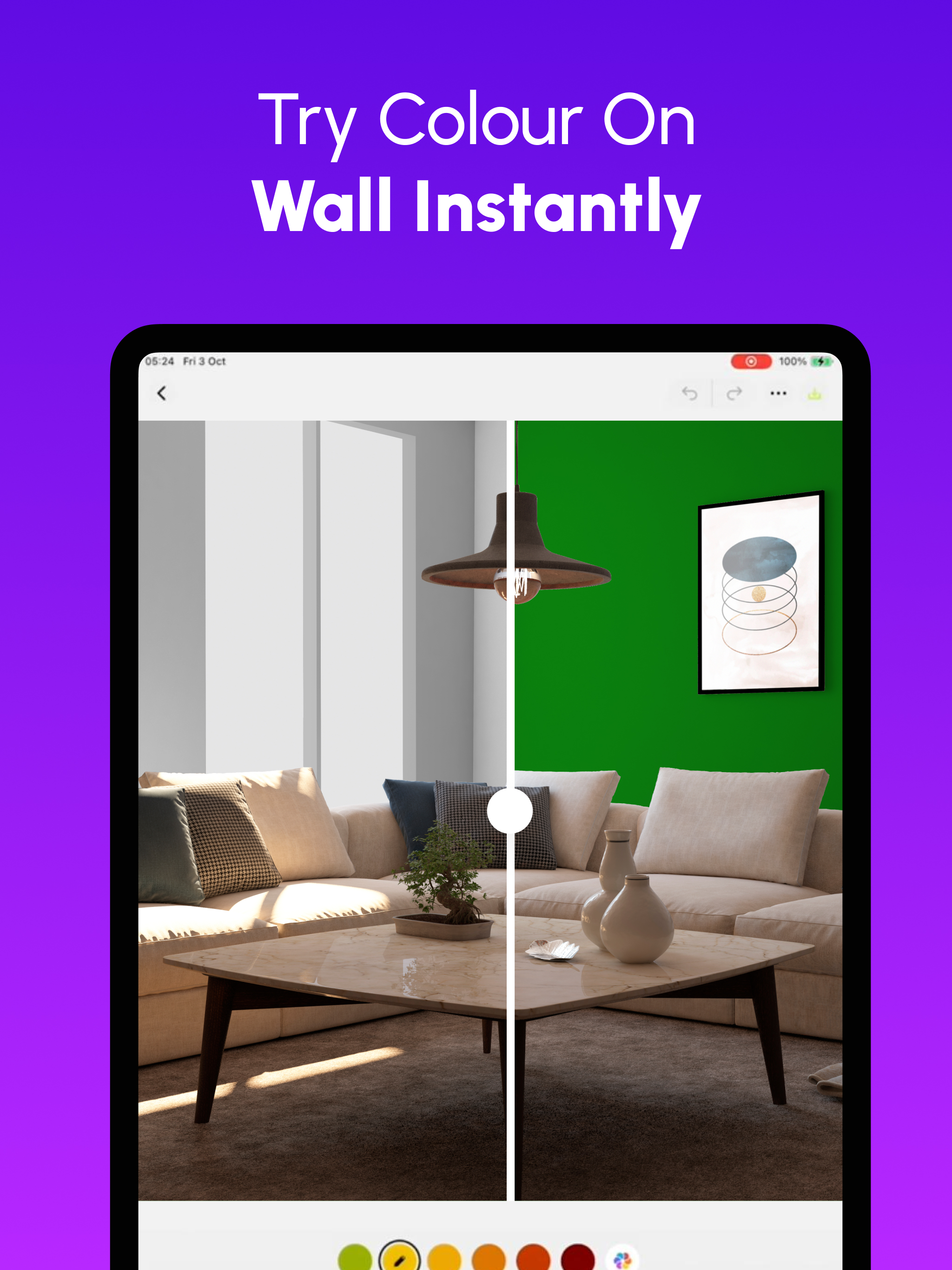 Paint My Wall・AI Home Interior