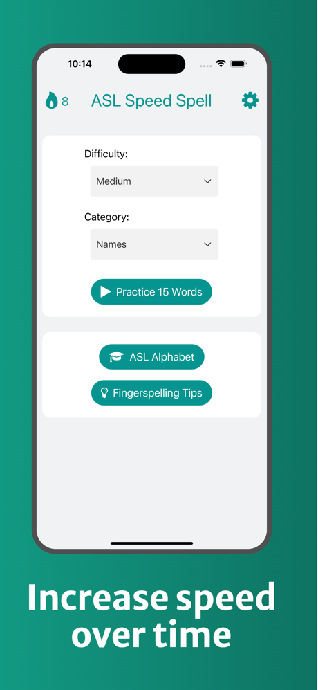 ASL Speed Spell screenshot 2