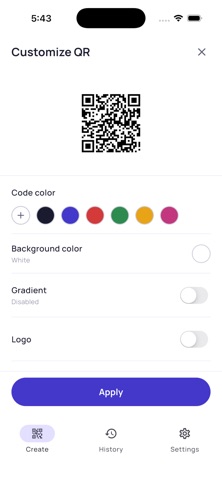 QRMotion: QR Code Generator Screenshot 3 of 7