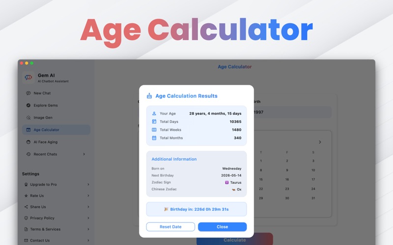 App screenshot