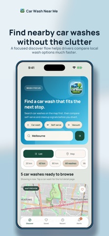 Car Wash Near Me iPhone screenshot