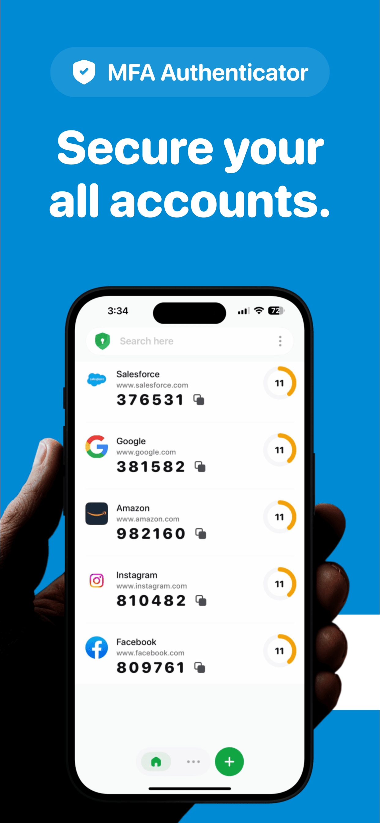 Authenticator: 2FA & OTP App screenshot 2