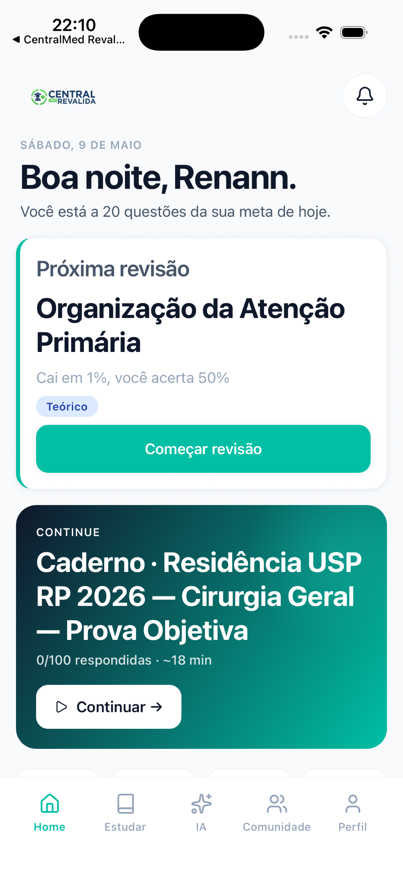 CentralMed Revalida