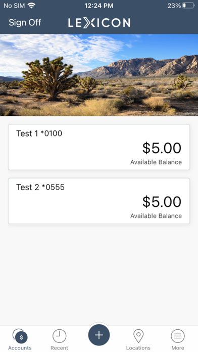 Lexicon Bank Business Screenshot