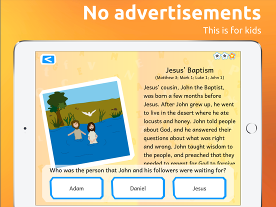 I Read: The Bible app for kids iPad screenshot 4 - Education app