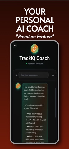 TrackIQ App screenshot