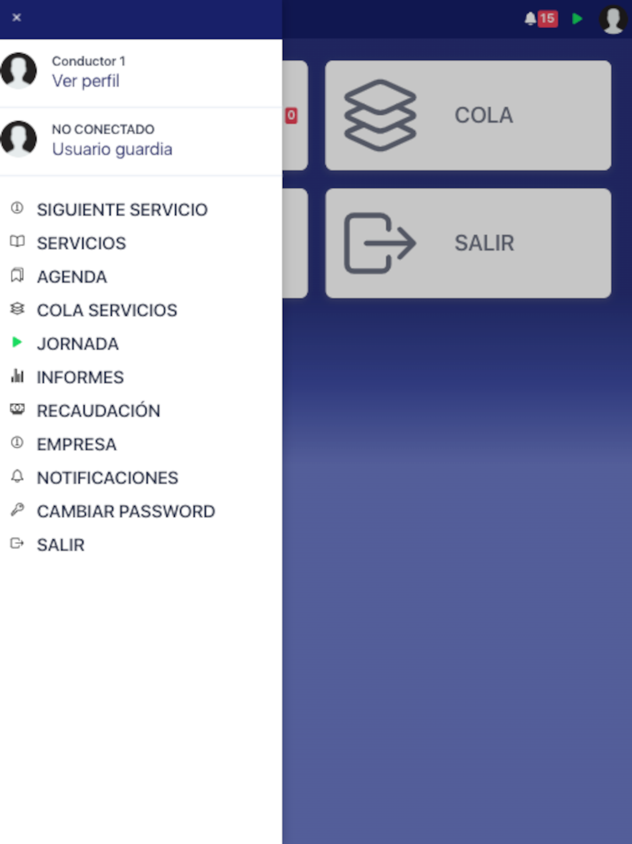 Transfer Van Madrid Drivers