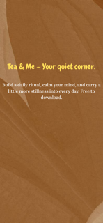 Tea & Me - Mindfulness & Calm screenshot 5