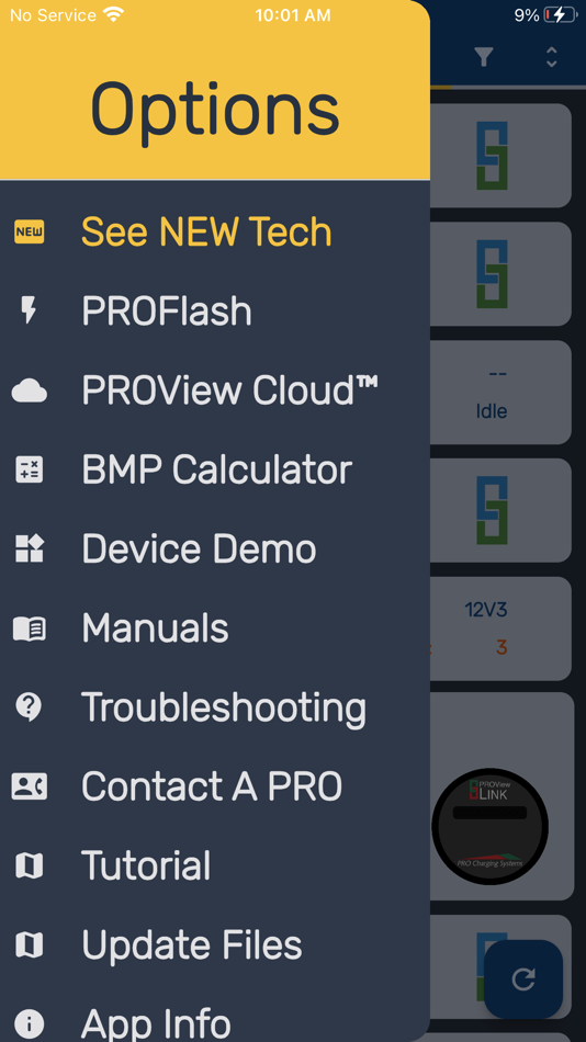 #2. PROView Link (iOS) Podle: Pro Charging Systems, LLC