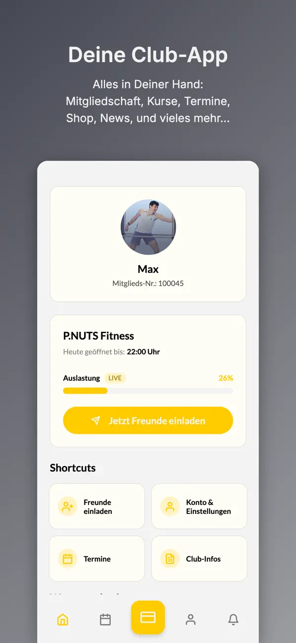 Screenshot #1 pour P.NUTS Fitness Moosburg