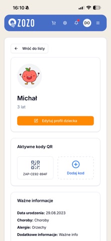 ZozoApp screenshot