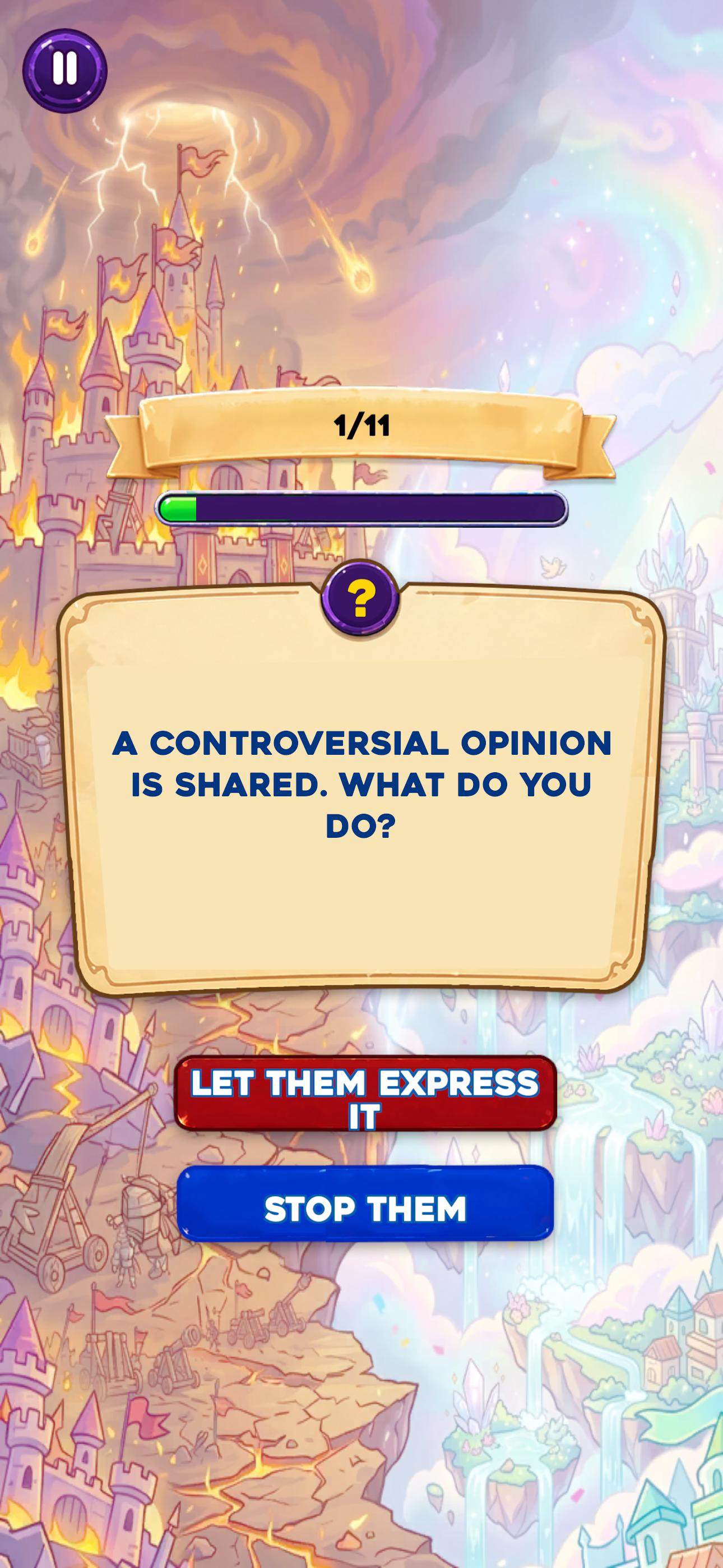 Power vs Freedom: Leader Test