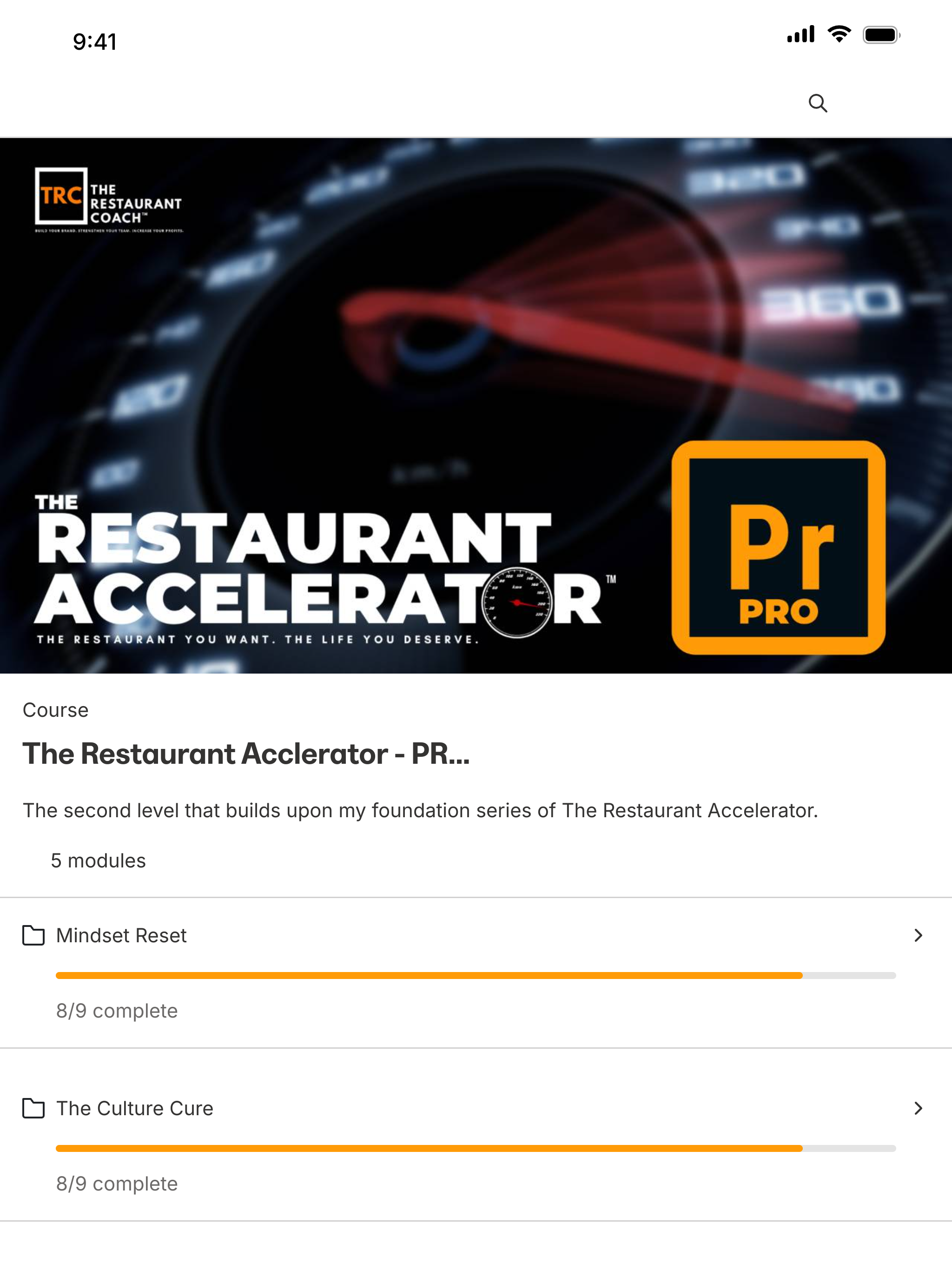 The Restaurant Coach screenshot 5