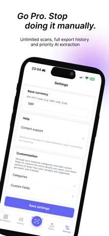 Expenz: AI Receipt Scanner screenshot