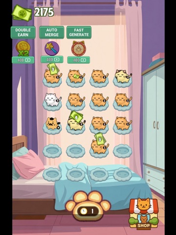 Merge Cats: Idle Evolution iPad screenshot
